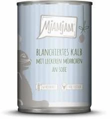MjAMjAM Katzenfutter Nassfutter mit Kalb & Möhre in Soße | 6 Dosen
