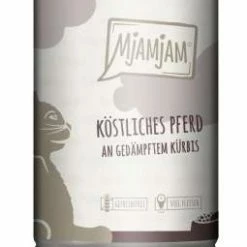 MjAMjAM Katzenfutter Nassfutter mit Pferd & Kürbis - 6 Dosen