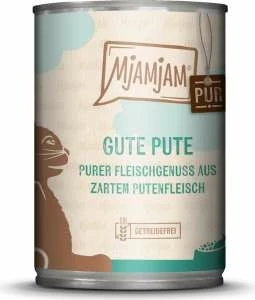 MjAMjAM Katzenfutter Mit Pute Pur - 6 Dosen, Hochwertiges Nassfutter für Katzen 1 MjAMjAM Katzenfutter Mit Pute Pur - 6 Dosen, Hochwertiges Nassfutter für Katzen