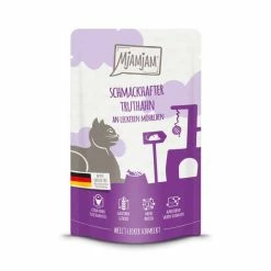 MjAMjAM Katzenfutter Nassfutter mit Truthahn & Möhrchen - 12x 125 g