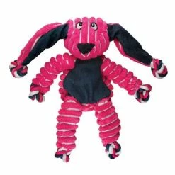 KONG ® Knots Floppy Bunny | Weiches Hundespielzeug für Hunde | Langlebig & Sicher