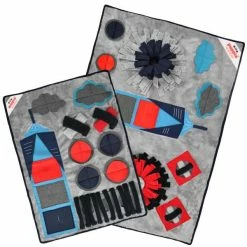 Puppia PUPTROPOLIS Schnüffelteppich – Interaktives Hundespielzeug zur Förderung der geistigen Stimulation