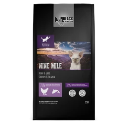 BLACK CANYON® KITTEN - NINE MILE | Trockenfutter mit Huhn & Lachs für Katzen | Premium Katzennahrung
