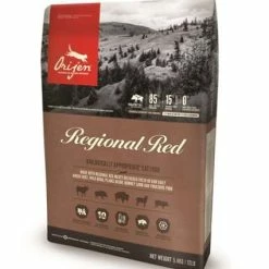 Orijen Cat Regional Red 85/15 | Getreidefreies Trockenfutter für Katzen | Hochwertiges Katzenfutter