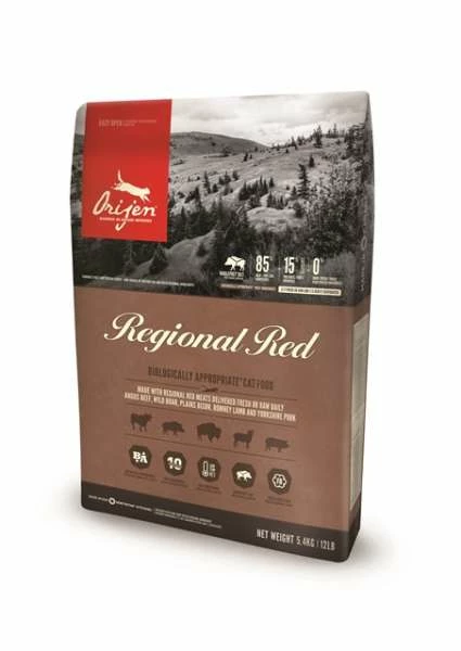 Orijen Cat Regional Red 85/15 | Getreidefreies Trockenfutter für Katzen | Hochwertiges Katzenfutter 1 Orijen Cat Regional Red 85/15 | Getreidefreies Trockenfutter für Katzen | Hochwertiges Katzenfutter