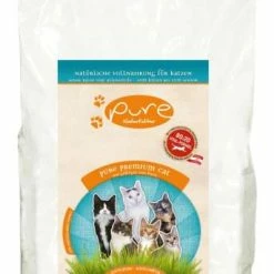 Pure Cat Trockenfutter mit Geflügel & Fisch - 2 Kg - Natürliches Katzenfutter für alle Rassen