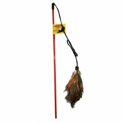 Purrfect Pouncer Katzenangel - Federwedel für aktive Katzenspiele