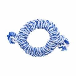 KONG Rope Ring Puppy Größe M | Robustes Hundespielzeug für Welpen | Assorted Farben