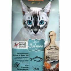 LEONARDO® Adult Salmon GF | Getreidefreies Katzen-Trockenfutter für ausgewachsene Katzen