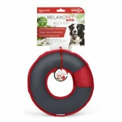 RelaxoPet PRO PLAY | Multi-Spielring für Hunde – Robustes Hundespielzeug für Training & Spaß