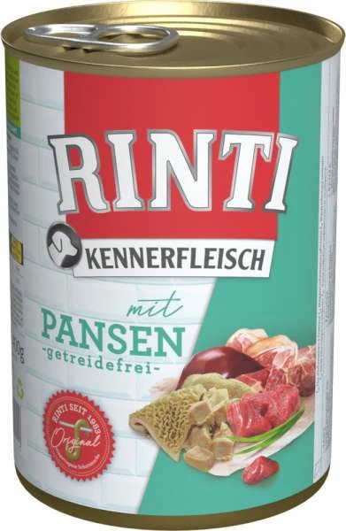 RINTI Kennerfleisch mit Pansen - Hochwertiges Nassfutter für Hunde 1 RINTI Kennerfleisch mit Pansen - Hochwertiges Nassfutter für Hunde
