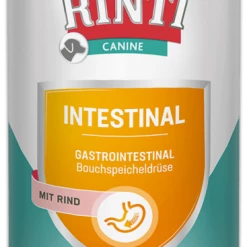 Rinti Canine Intestinal Mit Rind | 12x400g Hundefutter | Nassfutter für Hunde mit empfindlicher Verdauung