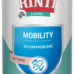 RINTI Canine Mobility Mit Rind | 12x400g Hundefutter für Gelenkgesundheit | Hochwertiges Hundefutter