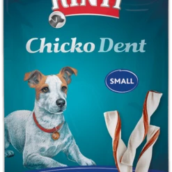 RINTI Chicko Dent Small | Ente | 6x150g Hundesnack - Zahnpflege-Snacks für Hunde