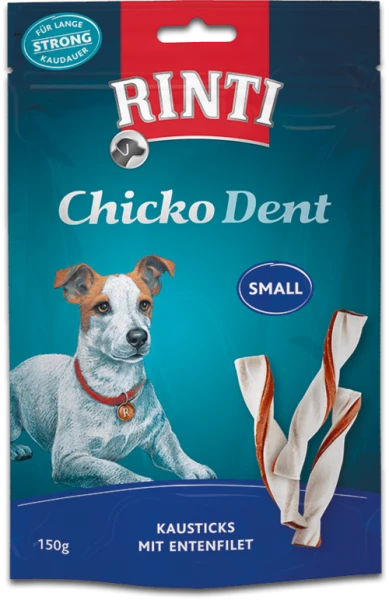 RINTI Chicko Dent Small | Ente | 6x150g Hundesnack - Zahnpflege-Snacks für Hunde 1 RINTI Chicko Dent Small | Ente | 6x150g Hundesnack - Zahnpflege-Snacks für Hunde