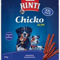 RINTI Chicko | Slim Ente | 900g Hundesnack - Natürlicher & Fettarmer Hundesnack