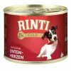 RINTI Gold Hundefutter mit Entenherzen - 12x185g Nassfutter für Hunde