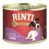 RINTI Gold | Mit Gans | 12x185g Hundefutter - Premium Nassfutter für Hunde