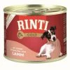 RINTI Gold Hundefutter mit Lamm - 12x185g Nassfutter für Hunde