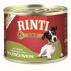 RINTI Gold Hundefutter mit Wildschweinstücken - 12x185g | Premium Nassfutter für Hunde