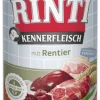 RINTI Kennerfleisch mit Rentier - Hochwertiges Nassfutter für Hunde