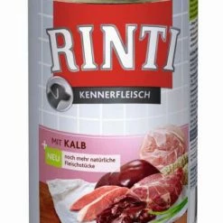 RINTI Kennerfleisch mit Kalb - Hochwertiges Hundefutter für anspruchsvolle Hunde
