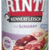 RINTI Kennerfleisch mit Schinken - Hochwertiges Hundefutter für anspruchsvolle Hunde