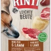 RINTI Leichte Beute | Rind und Lamm | 10x400g Hundefutter | Hochwertiges Nassfutter für Hunde