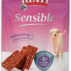 RINTI Sensible | Ross Pur | Hundesnack 6x50g - Natürliche Hundesnacks für sensible Hunde