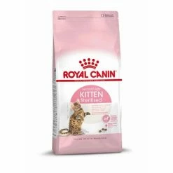 ROYAL CANIN Kitten Sterilised Trockenfutter - Hochwertiges Katzenfutter für junge kastrierte Kätzchen