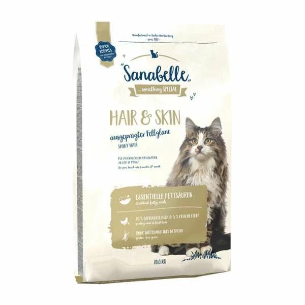 SANABELLE Hair & Skin Trockenfutter für Katzen - Premium Katzennahrung für gesundes Fell und Haut 1 SANABELLE Hair & Skin Trockenfutter für Katzen - Premium Katzennahrung für gesundes Fell und Haut