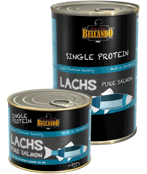 BELCANDO Single Protein Hundefutter mit Lachs - Hochwertiges Alleinfutter für Hunde 1 BELCANDO Single Protein Hundefutter mit Lachs - Hochwertiges Alleinfutter für Hunde