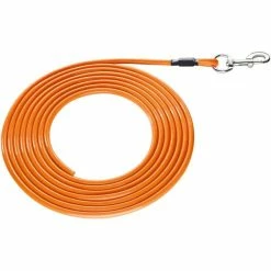 Hunter Suchleine Convenience Round Neonorange | Robuste Hundeleine für aktive Hunde