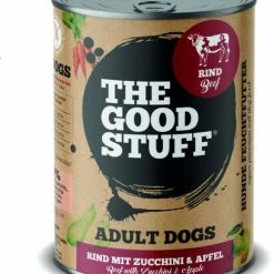 THE GOODSTUFF Adult Dog Nassfutter mit Rind, Zucchini & Apfel - Getreidefreies Hundenassfutter