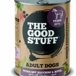THE GOODSTUFF Adult Dog Nassfutter mit Pferd, Zucchini & Apfel | Getreidefreies Hundenassfutter | Hochwertiges Hundefutter