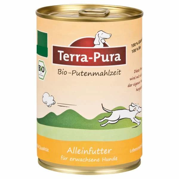 Terra-Pura Bio-Putenmahlzeit Glutenfrei - Hochwertiges Hundefutter für eine ausgewogene Ernährung 1 Terra-Pura Bio-Putenmahlzeit Glutenfrei - Hochwertiges Hundefutter für eine ausgewogene Ernährung