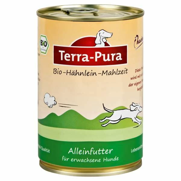 Terra-Pura Bio-Hähnleinmahlzeit | Glutenfreies Hundefutter | Natürliche Ernährung für Hunde 1 Terra-Pura Bio-Hähnleinmahlzeit | Glutenfreies Hundefutter | Natürliche Ernährung für Hunde