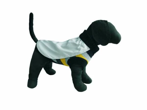 Tierbude TiBu Strick 44 | Hundepullover mit Regencape für Hunde - Warm, Wasserdicht & Stilvoll 1 Tierbude TiBu Strick 44 | Hundepullover mit Regencape für Hunde - Warm, Wasserdicht & Stilvoll