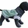 Tierbude TiBu Strick 46 | Hundepullover mit Regencape - Warm, wasserabweisend & stylisch