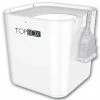 nn Top Box Katzentoilette - Premium Katzenklo mit hohem Rand und herausnehmbarem Sieb