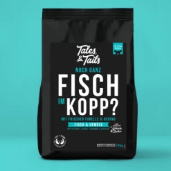 Tales & Tails Noch Ganz Fisch Im Kopp - Getreidefreies Hundefutter für aktive Hunde