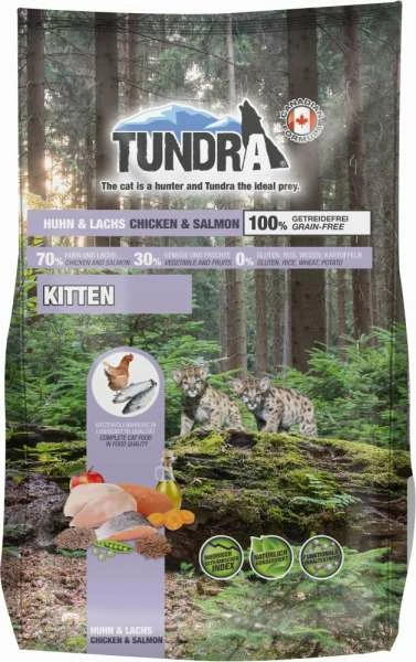 Tundra Katzenfutter Trockenfutter für Kitten mit Huhn & Lachs | Hochwertiges Kittenfutter 1 Tundra Katzenfutter Trockenfutter für Kitten mit Huhn & Lachs | Hochwertiges Kittenfutter