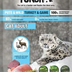 Tundra Katzenfutter Nassfutter - Mit Pute & Wild, 16x 85 G Pouch
