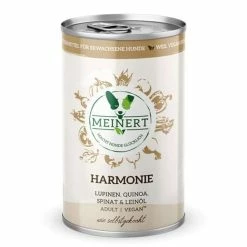 Meinert Harmonie Vegan Hundenassfutter | 6 Dosen | Hochwertiges Nassfutter für Hunde