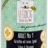 VegDog Veggie Dog | Adult No 1 | Kartoffeln Mit Linsen & Spinat - Hundefutter Nassfutter für ausgewogene Ernährung