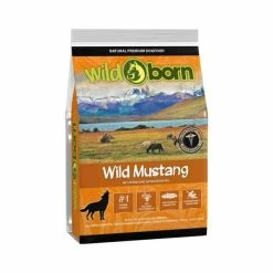 Wildborn Wild Mustang Trockenfutter für Hunde | Mit Pferd, Süßkartoffeln & Aroniabeeren | Hochwertiges Hundefutter