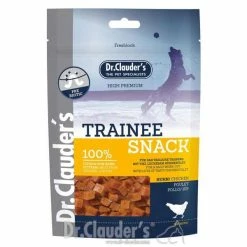 DR. CLAUDERS Trainee Snacks Huhn | 10x 80g Hundesnack | Natürliche Belohnung für Hunde
