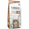 Yarrah BIO Katzenfutter Trockenfutter mit Huhn & Fisch, getreidefrei - 100% natürliches Katzenfutter