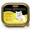 Animonda Vom Feinsten MILD Katzenfutter mit Pute & Käse, 32 x 100g - Hochwertiges Nassfutter für Katzen
