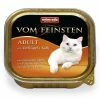 Animonda Vom Feinsten Adult-Cat Nassfutter mit Geflügel & Nudeln, 32 x 100g - Premium Katzenfutter für ausgewachsene Katzen